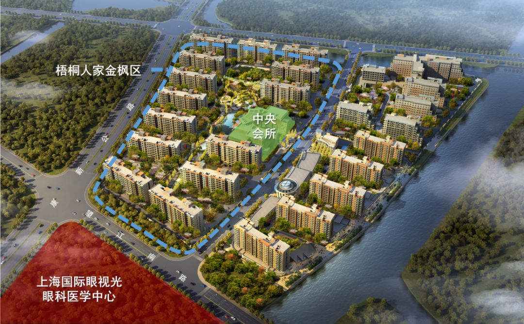 96公顷,与太平小镇·梧桐人家仅一路之隔! 规划建筑面积约15.