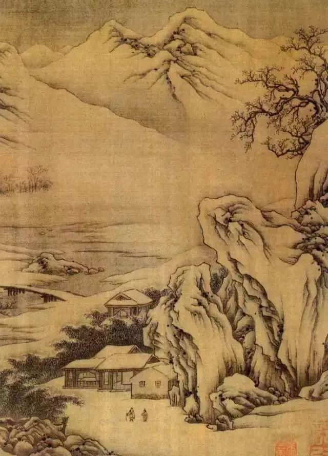 貴重です。格調高い王維の有名な漢詩と山水画が描かれている美しい酒入れ 画中游 中国の山水画 | 大阪市立美術館