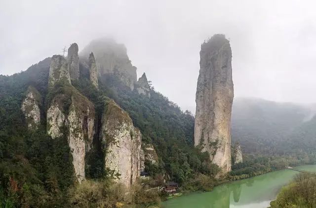 旅行必看空中瞰缙云仙都美景秀山丽水入画来