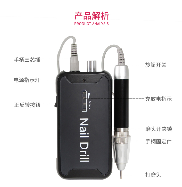 2019巨火的美甲打磨机款式,第1款美炸了!