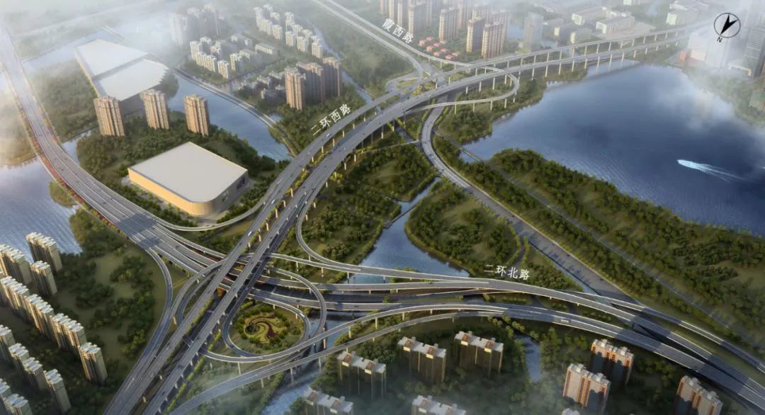 绍兴鉴湖大桥将拆除新建!将成为二环西路智慧快速路线高架