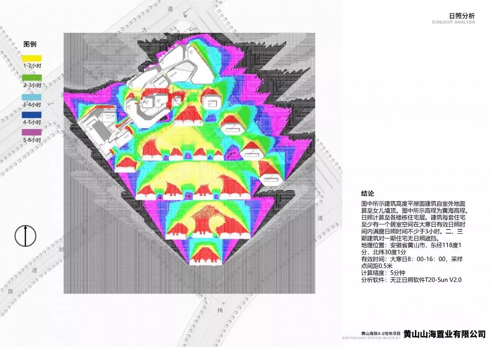 日照分析图