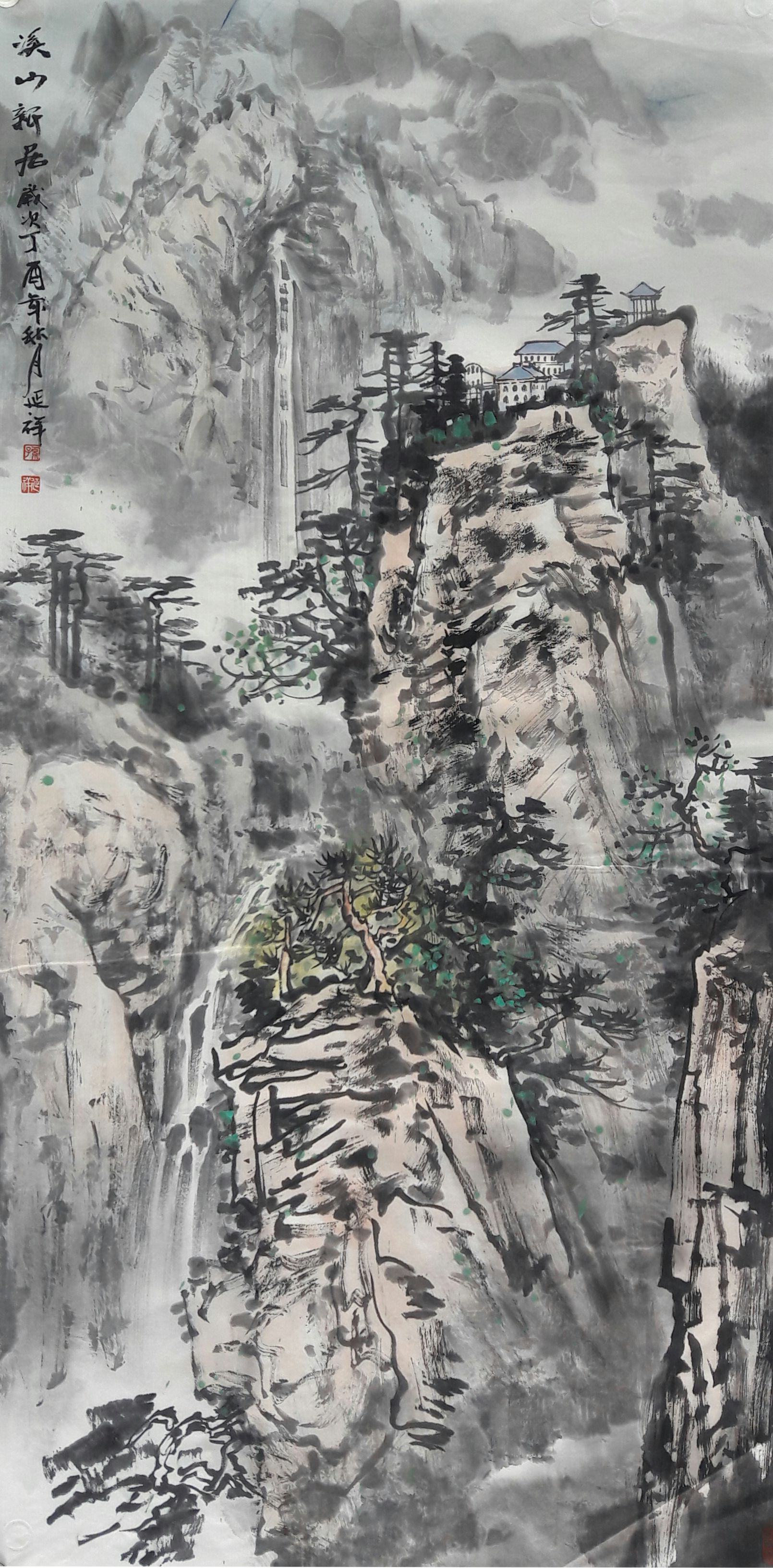 中国画名家画家孙延祥山水画欣赏