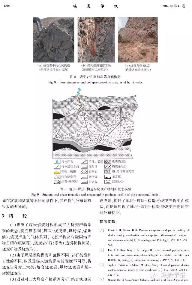 论文推荐中国北方煤层自燃产物分类及宏观模型张渝胡社荣彭纪超等