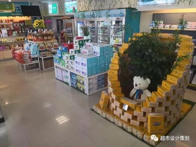 零售风景| 一组加油站便利店陈列图片