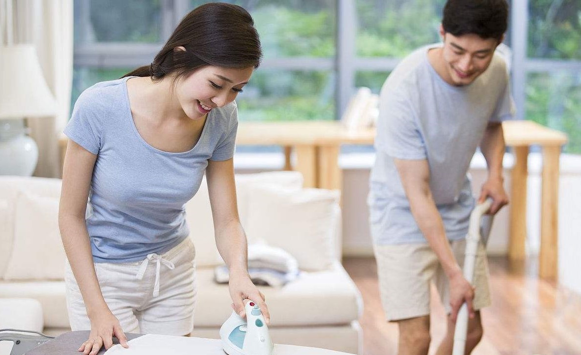 男人被女人调教得好,即使高富帅也会做家务,你的男人做家务了吗