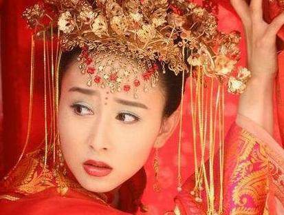 女星古装嫁衣,杨幂唐嫣刘诗诗赵丽颖胡静刘亦