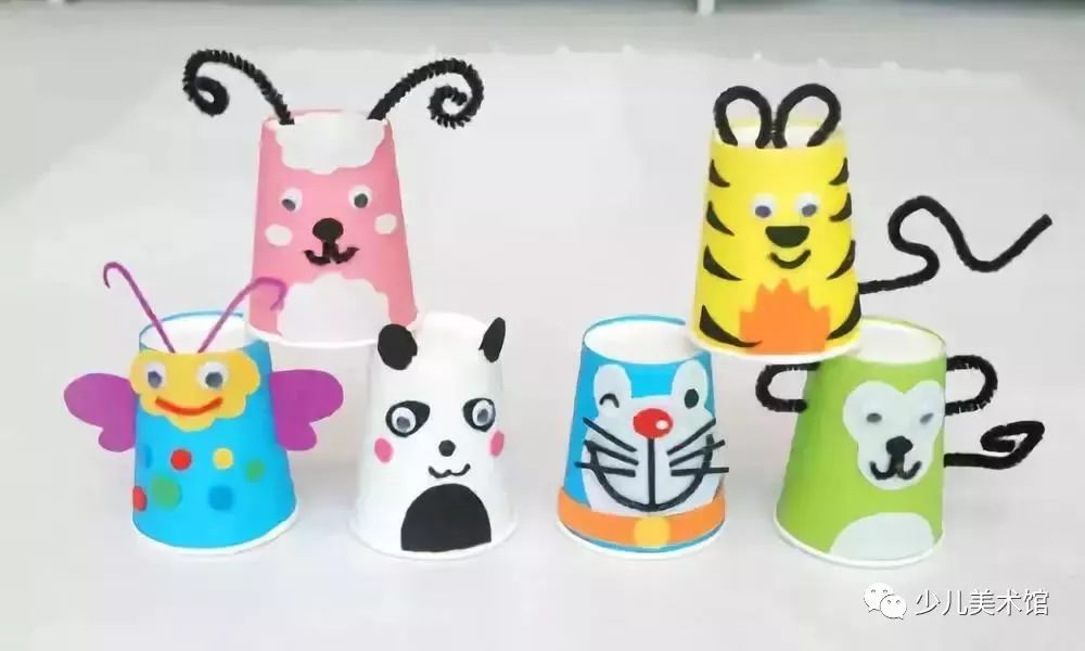 【亲子手工】儿童纸杯创意手工动物篇,让孩子玩疯了!