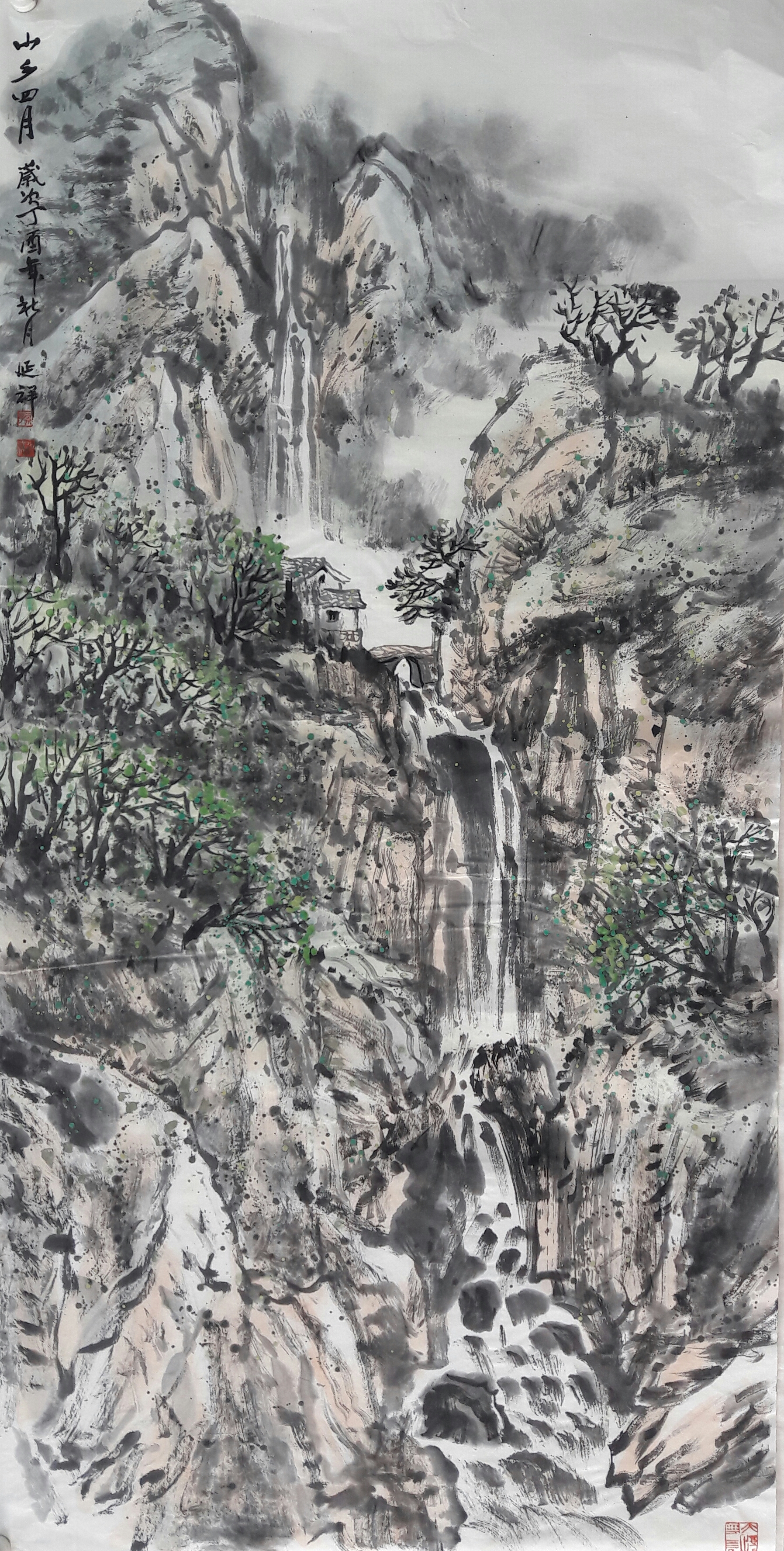 中国画名家画家孙延祥山水画欣赏