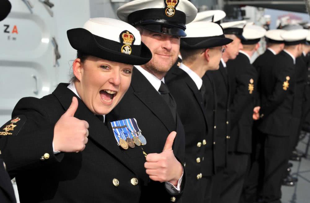 英媒14年来已有至少35名英国海军女兵在执勤中怀孕