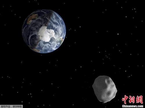 一颗小行星与地球擦肩而过，直到经过地球前一天才被发现