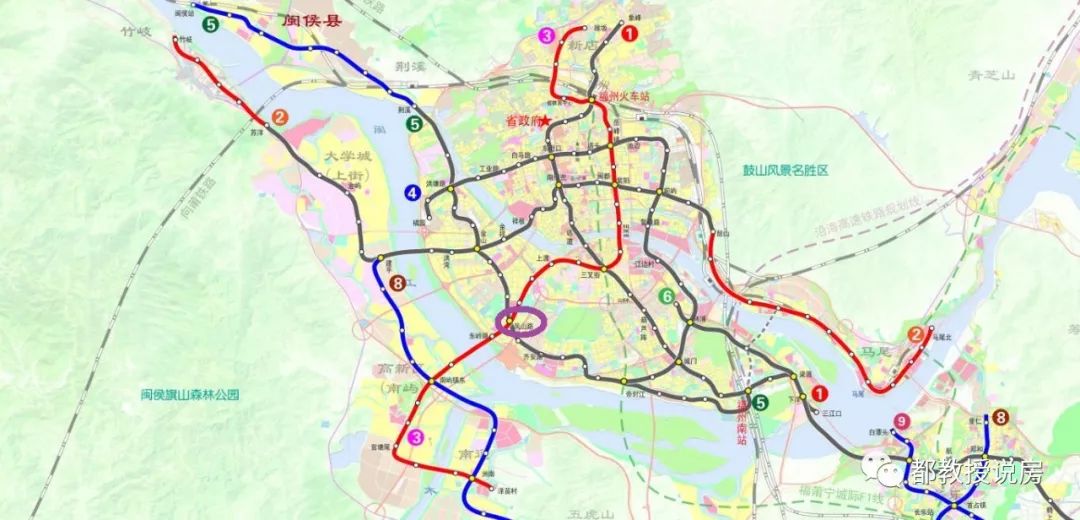 原创福州地铁5号线初步设计正式获批3号线9号线调整又见实锤