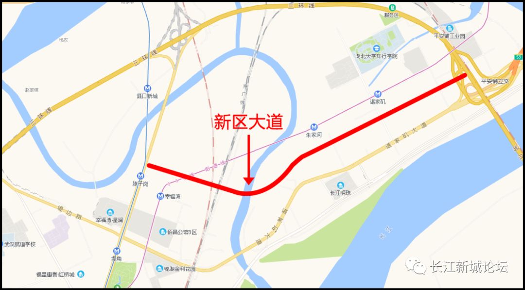 长江新城又一地标出炉!_大道