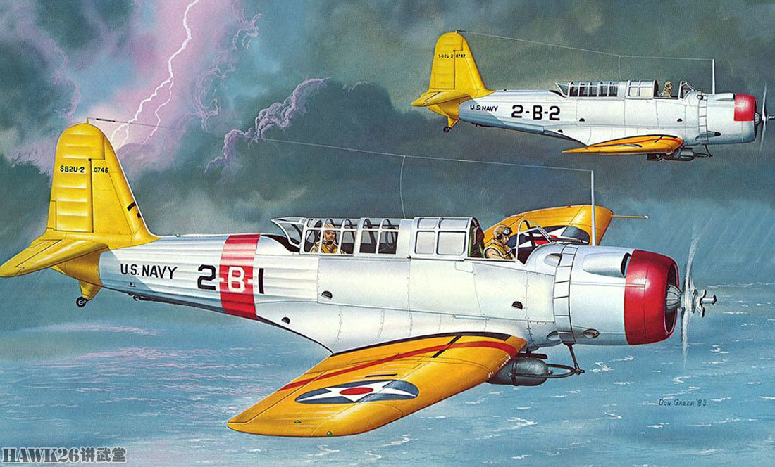 原创图说sb2u辩护者世界第一款舰载单翼高速俯冲轰炸机