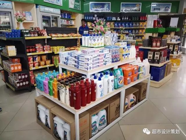 零售风景一组加油站便利店陈列图片