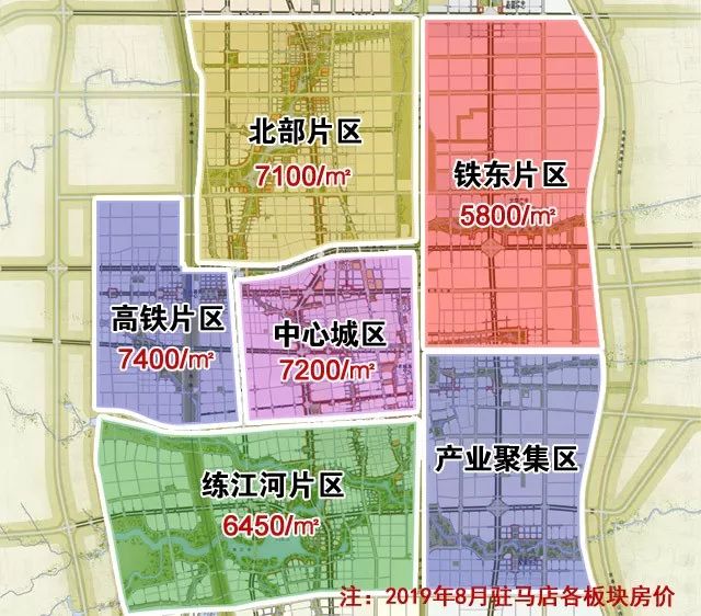 2019年8月驻马店区域重点楼盘房价一览