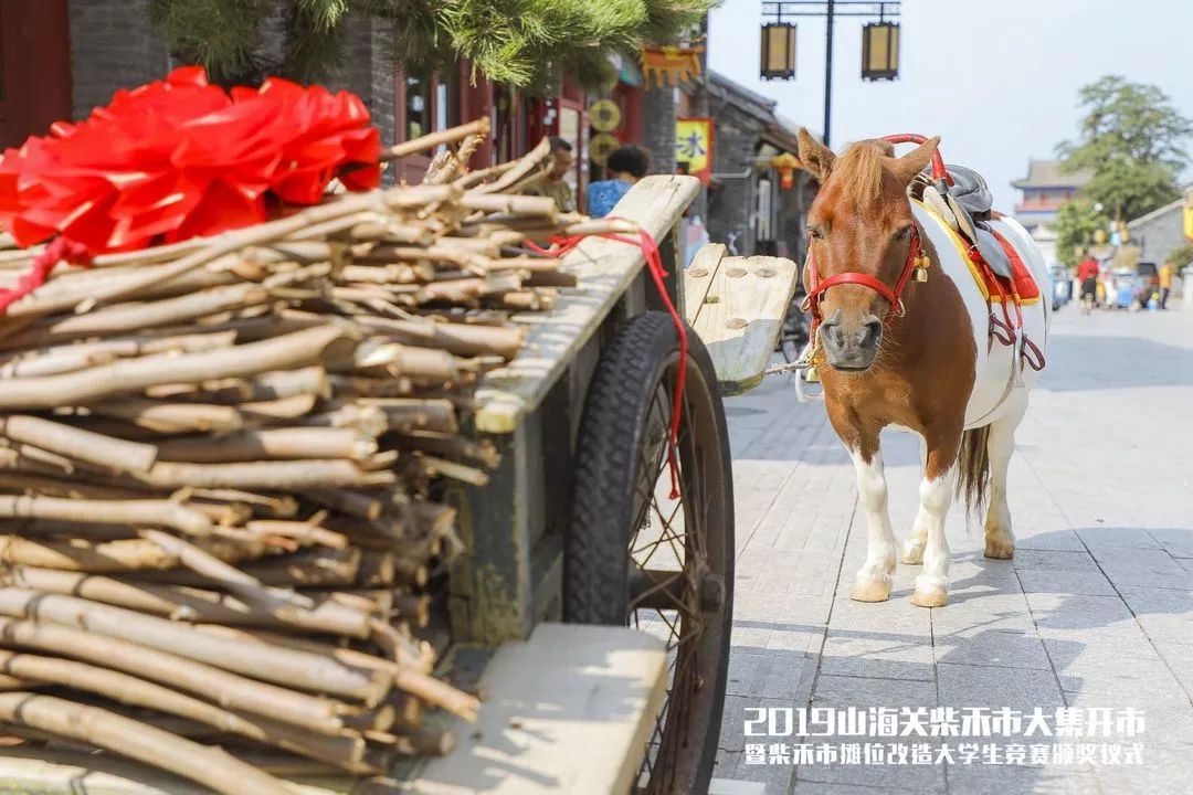 山海关柴禾市大集开市暨柴禾市摊位改造大学生竞赛颁奖仪式盛大召开