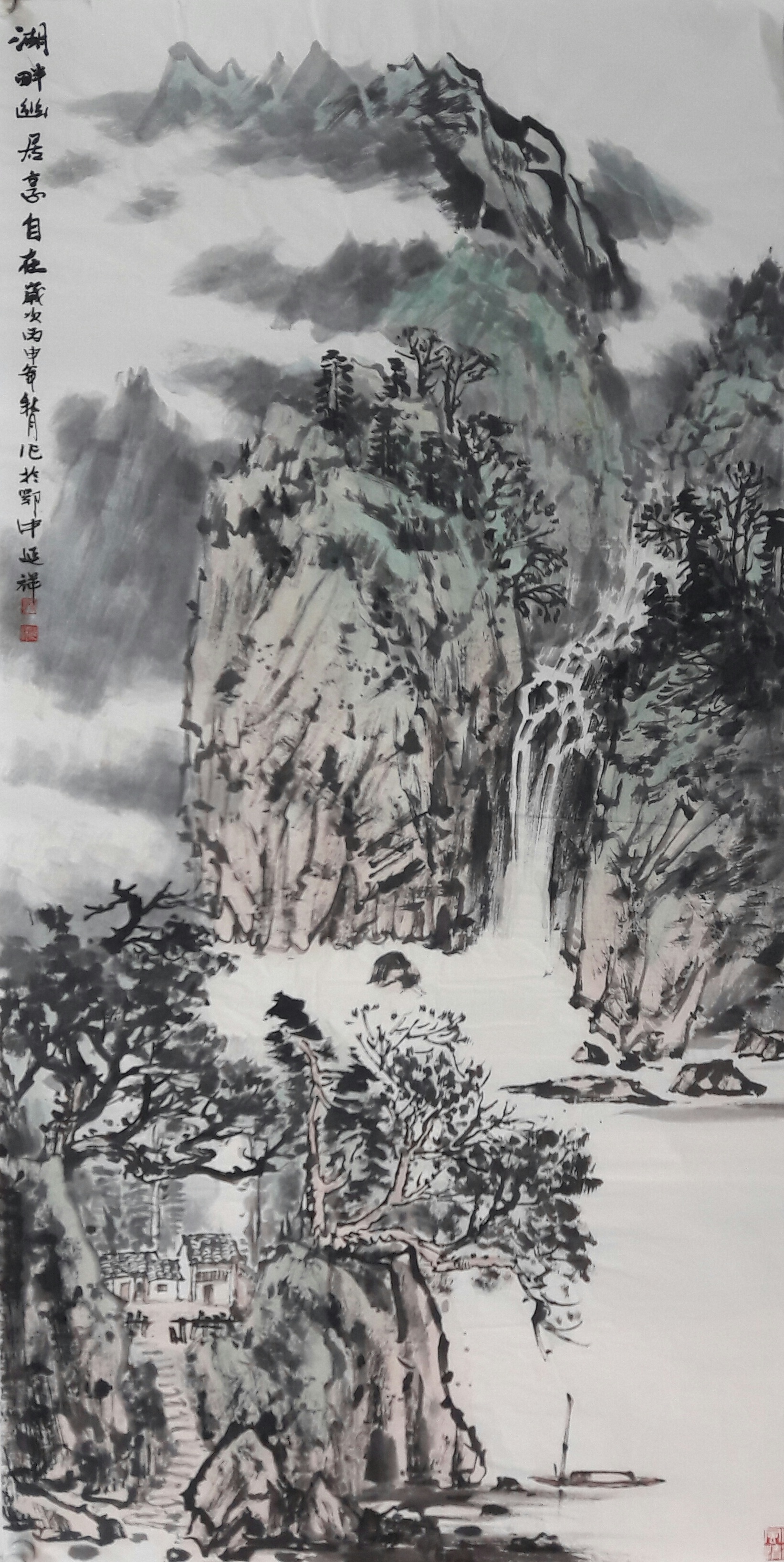 中国画名家画家孙延祥山水画欣赏