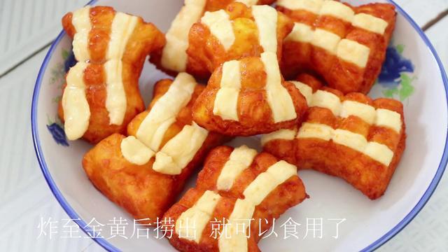 山西面食做法繁多,这种"麻糖"做法外酥里嫩,超好吃