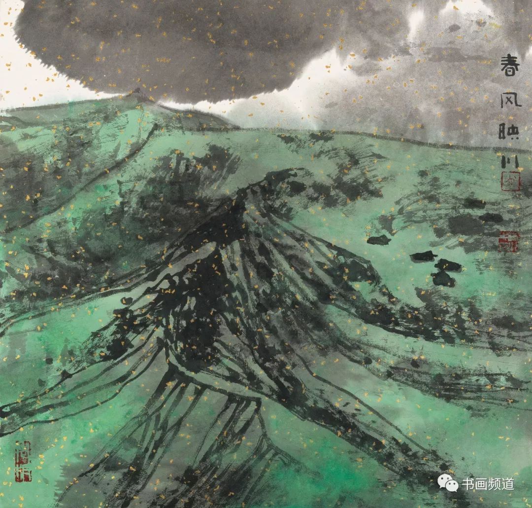 云端漫步 实现融通从版画转向中国画——肖映川
