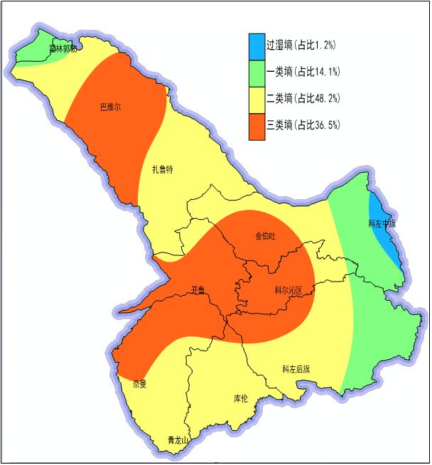 天气未来六天通辽境内连续降雨大部地区土壤墒情将改善