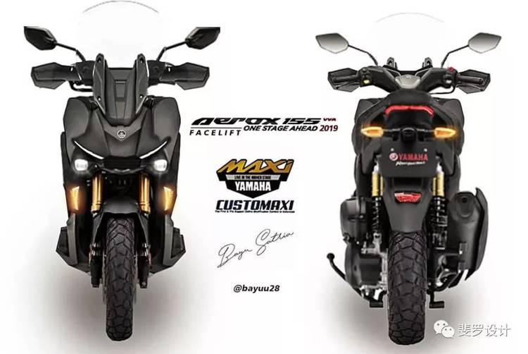 雅马哈即将发布155adv踏板应对本田x-adv150