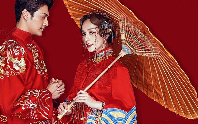 百变中国风婚纱照,原来中国风也可以拍的这么美!