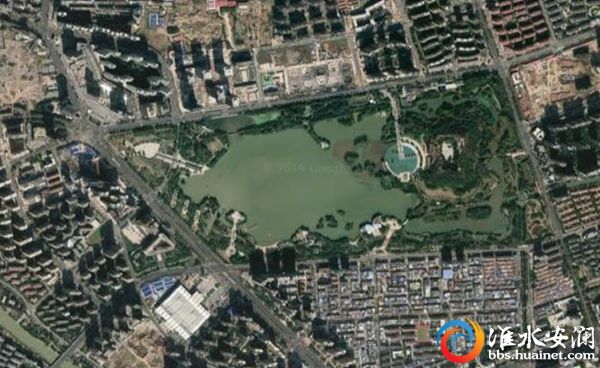 淮安卫星图像对比图,感受城市50年间的变化图片