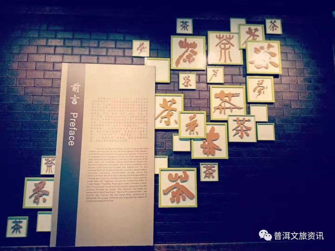 一天一点普洱1486普洱茶博物馆普洱市多民族文化的展厅