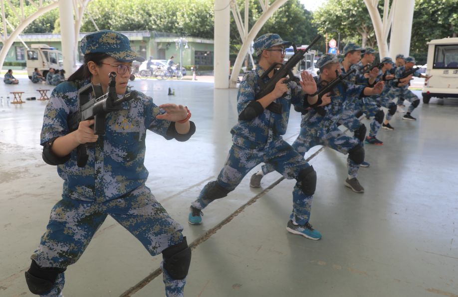 东方绿舟军训集结号吹响开训