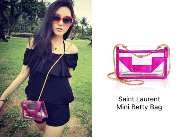 saint laurent minibetty bag