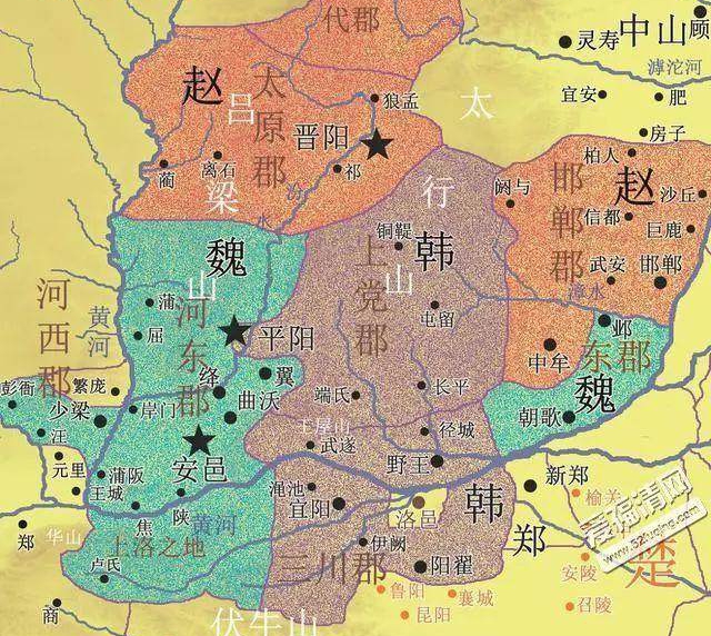 魏国从公元前403立国至公元前225年被秦国灭国,历年179年.