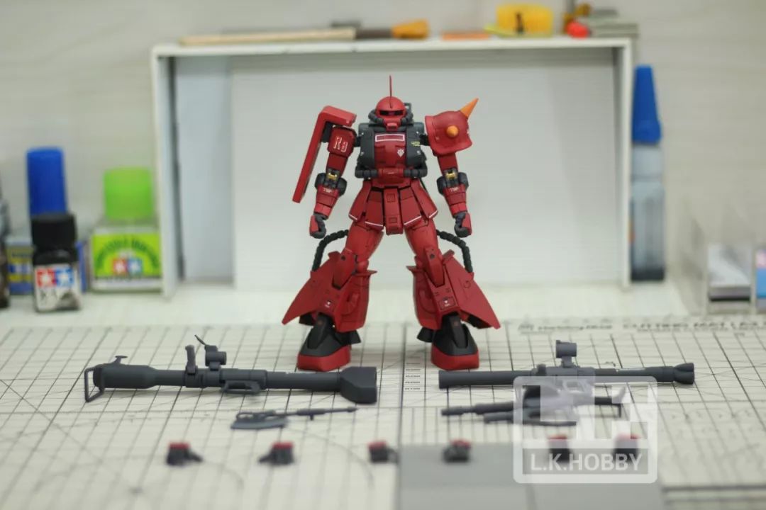 【佳作】 rg 真红扎古 强尼莱丁