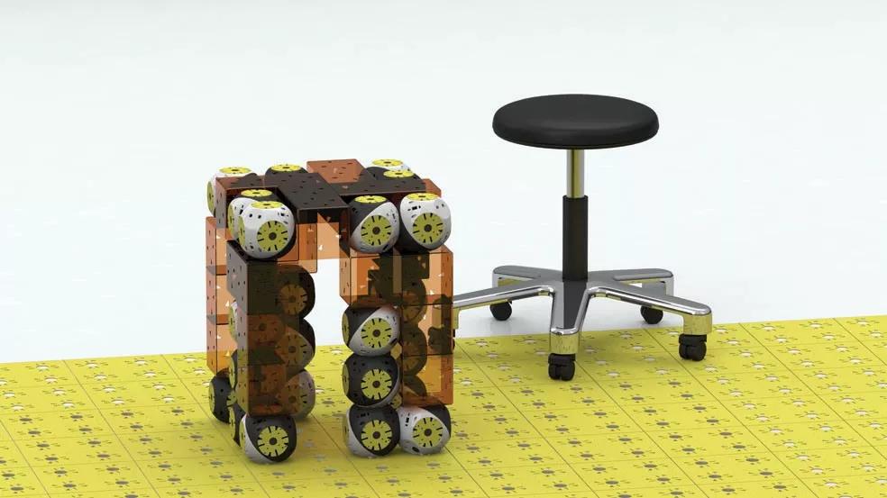 关注 | 家具界的变形金刚！模块化设计像搭积木，自由变化外形，还能移动！