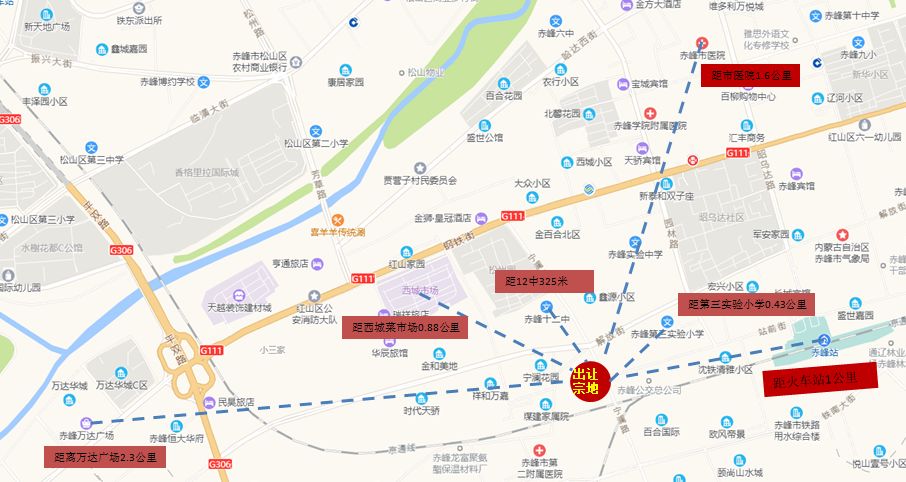 2,周边配套如何从地图上看钢铁西街d-13地块与铁南组团毗邻.