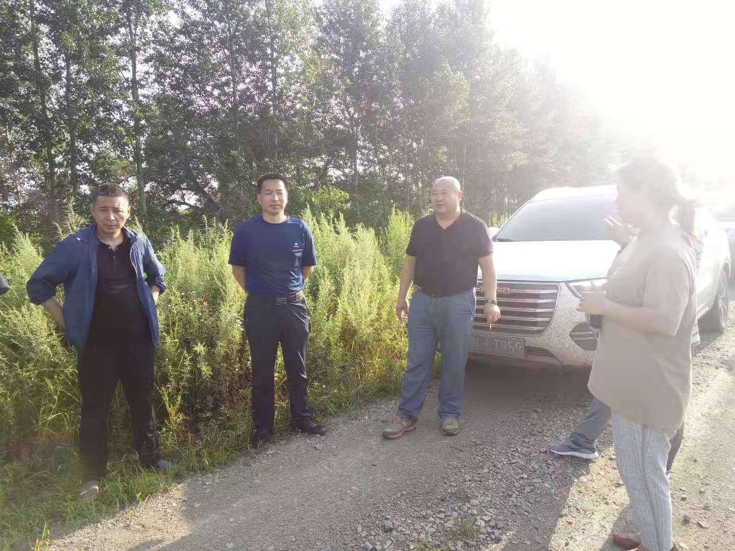 通河县领导到乌鸦泡镇,祥顺镇 检查指导防汛工作