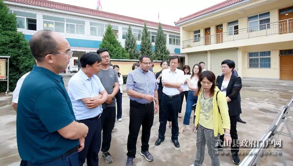 世行检查团考察武山县山丹镇鸳鸯玉特色文化小镇项目