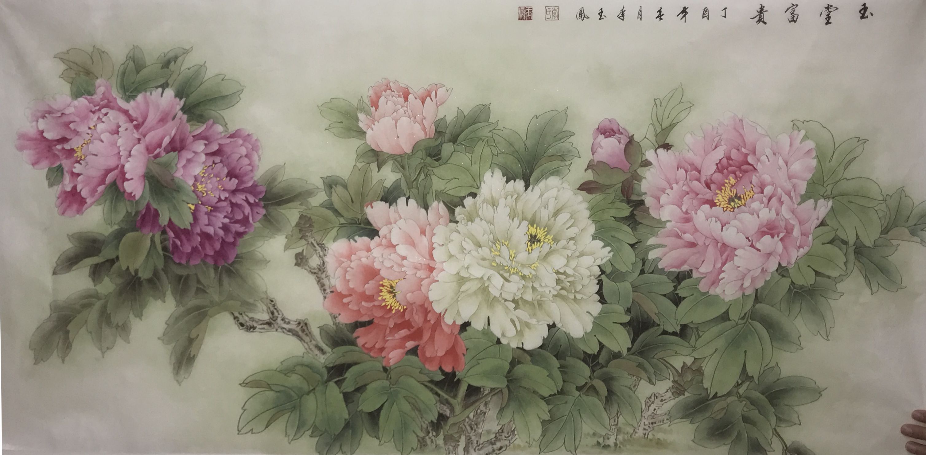 中国画名家画家李玉凤花鸟画欣赏