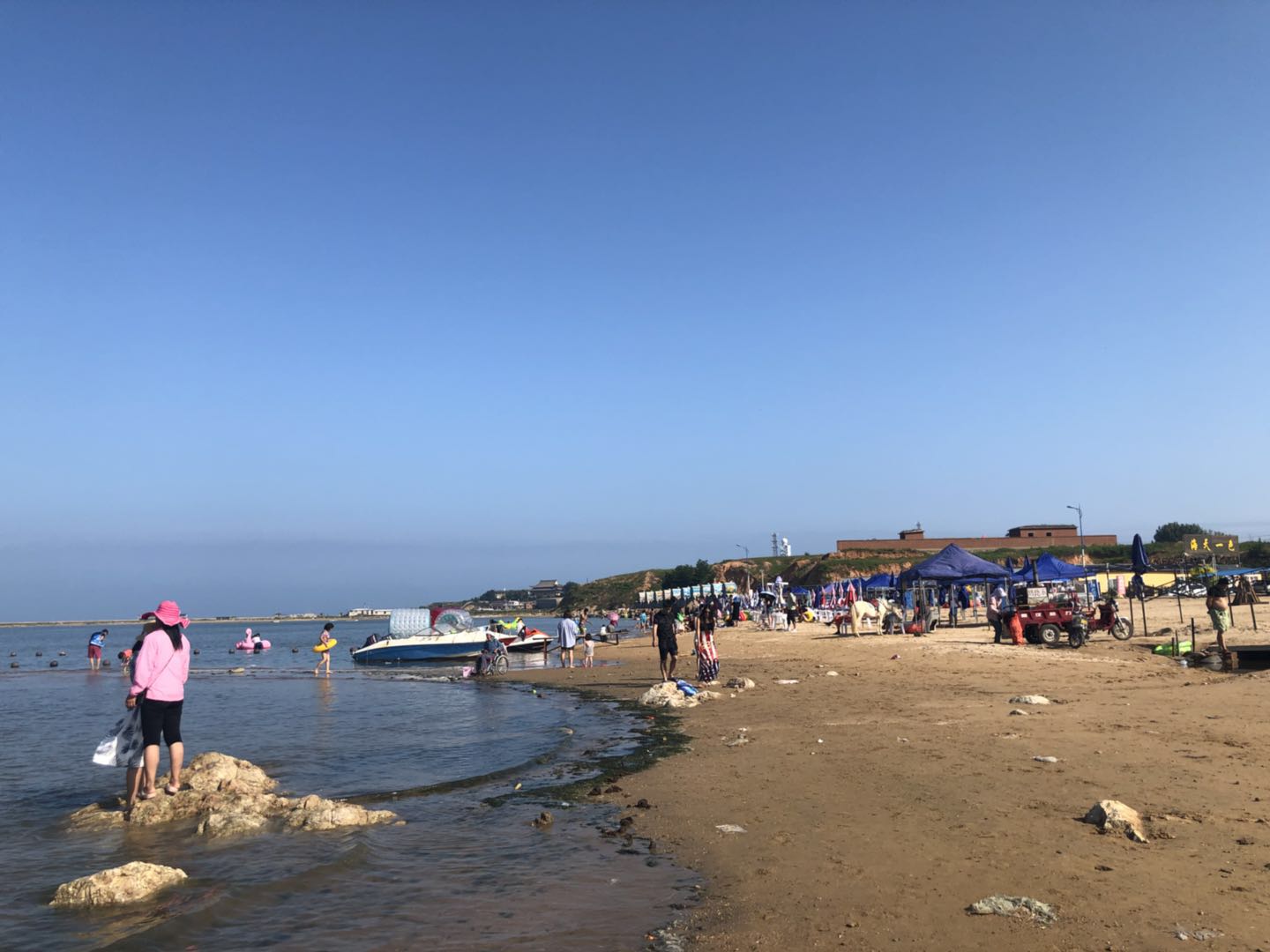 东戴河止锚湾海边旅游东戴河自驾游攻略