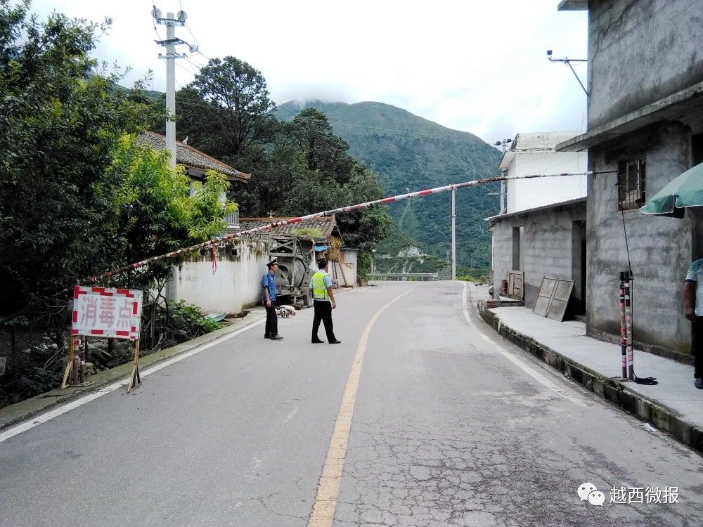 越西县生猪定点屠宰场,白果乡,乃托镇,瓦岩乡,板桥乡等地,对动物疫病