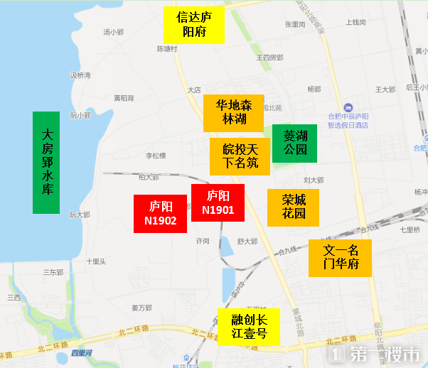 合肥六中新校区选址定了!就在庐阳…旭辉,华地,皖投的业主笑了