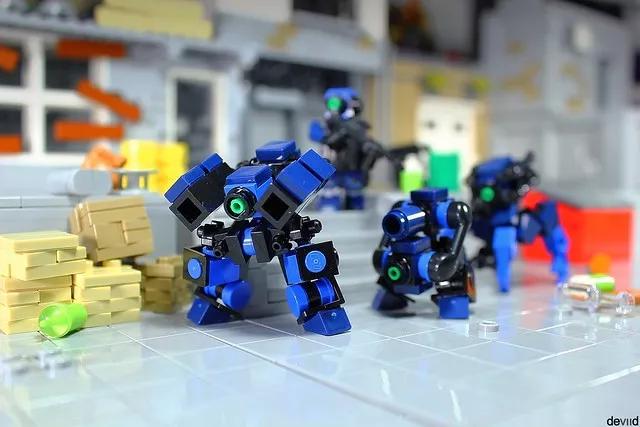 lego乐高moc作品欣赏:泰坦陨落及其他