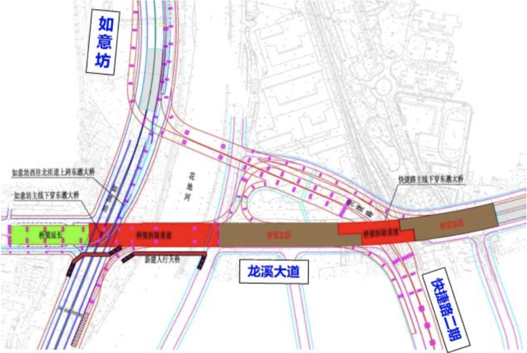 广珠西线高速公路,快捷路一期,快捷路二期的西南方向的放射线,同时