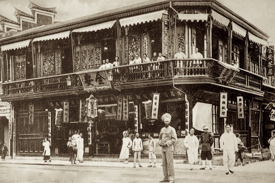 1920年繁华老上海的罕见老照片