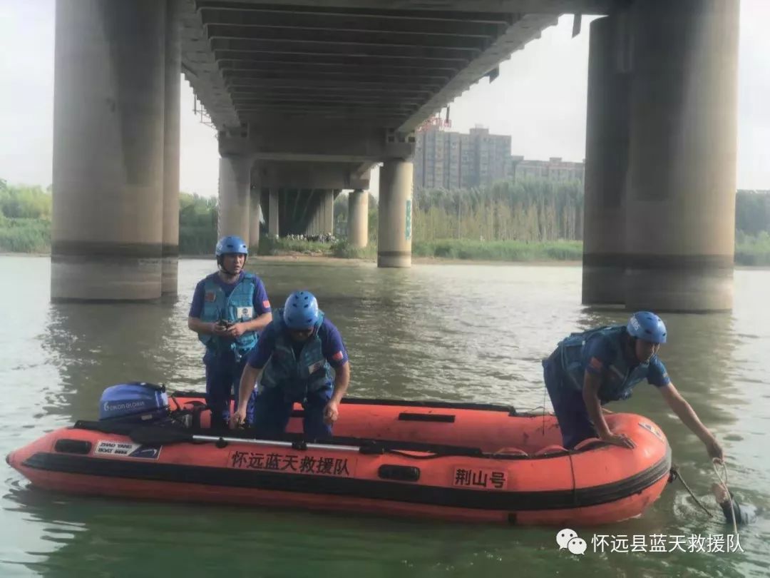 怀远三桥又有人跳河.