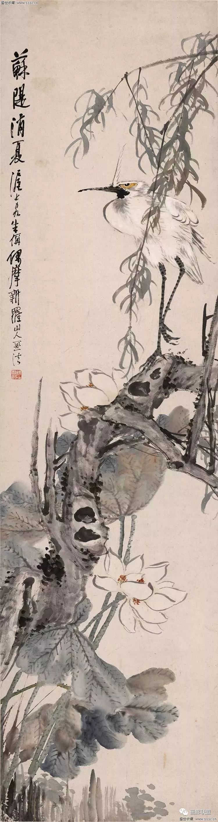 华岩作品欣赏 二,人物 华喦的人物画大体有三种风貌,早期宗法宋