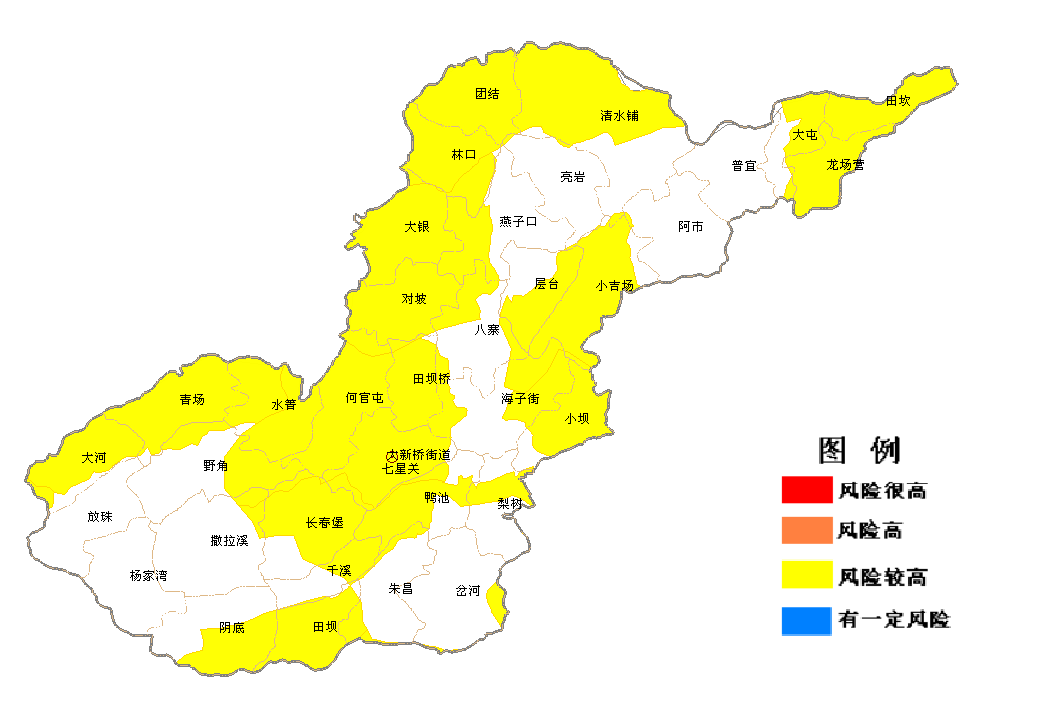 这几天,七星关这些乡镇会出现暴雨,请注意!