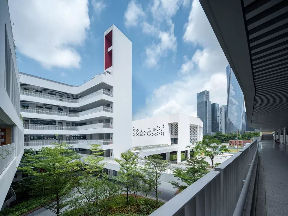 流动性院落深圳前海三小荔湾小学深圳大学建筑设计研究院元本体工作室