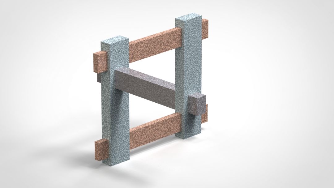 干货分享用solidworks建模的悖论三角形此图利用的是视角误差