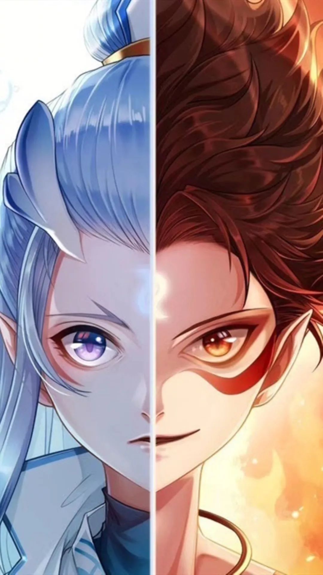 《哪吒之魔童降世》哪吒敖丙cp壁纸锁死